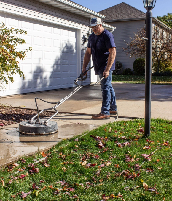 service surface cleaning